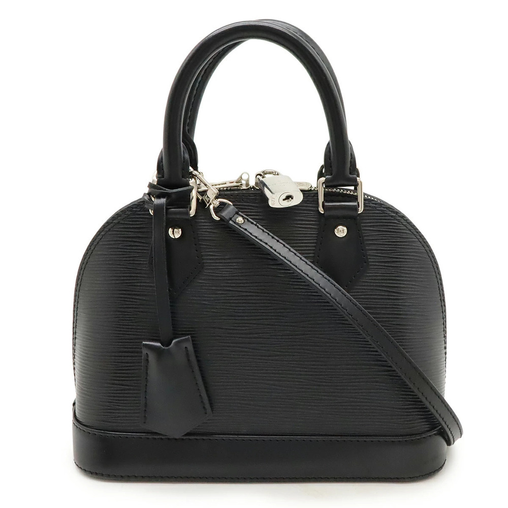 LOUIS VUITTON Epi Alma Handbag Shoulder Noir Black